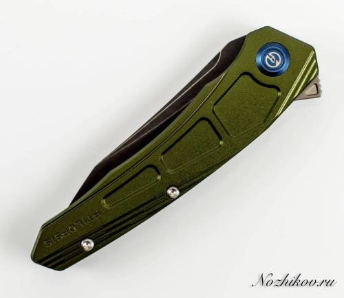 5891 Maxace Knife Maxace Ptilopsis Green фото 6