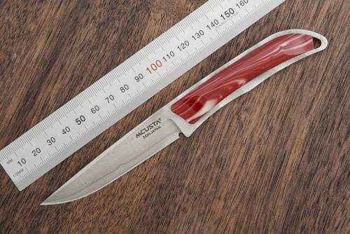 5891 Mcusta Нож с фиксированным клинком Slim MC-64D фото 8