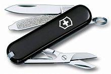 Мультифункциональный инструмент Victorinox Нож перочинныйClassic 0.6223.3 58мм 7 функций черный