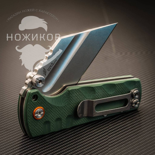 Складной нож Artisan Cutlery Artisan Proponent Green фото 2