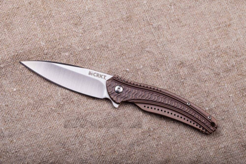 Складной нож CRKT Ripple 2 Bronze фото 3 Складной нож CRKT Ripple 2 Bronze фото 3