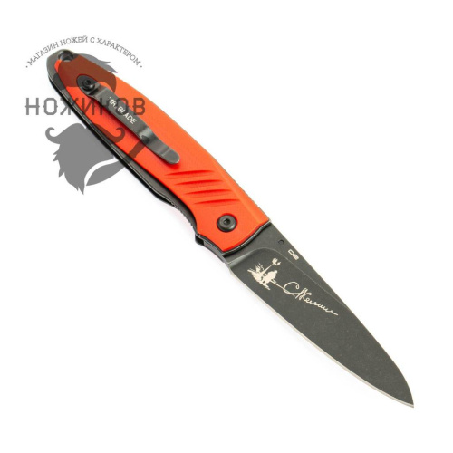 Складной нож Mr.Blade Shot Blackwash Red фото 8