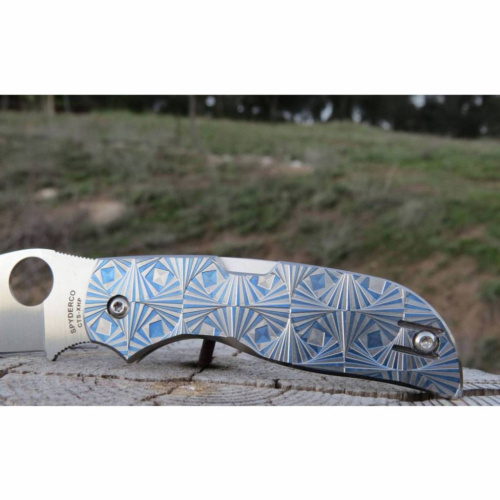 Складной нож Spyderco Chaparral 3 - C152STIBLP фото 13