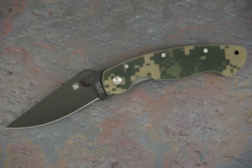 Складной нож Spyderco Military Model - C36GPCMOBK фото 21