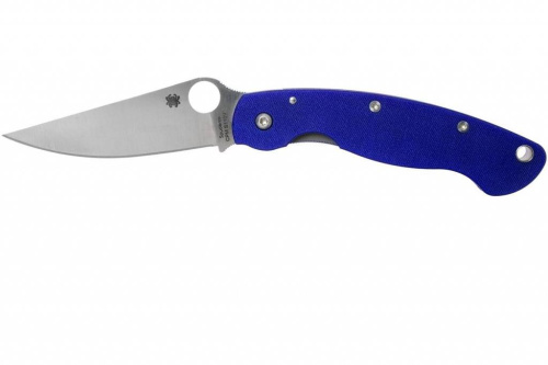 Складной нож Spyderco Military Blue C36GPDBL фото 7