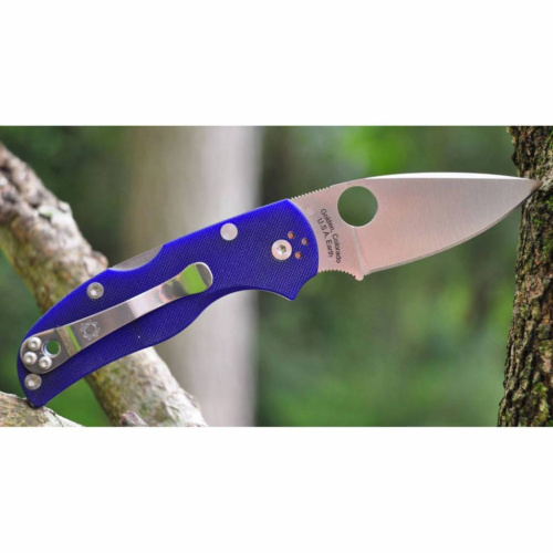 Складной нож Spyderco Native 5 - 41GPDBL5 фото 7