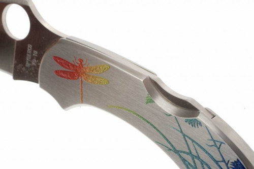 Складной нож Spyderco Dragonfly 2 Tattoo - 28PT фото 14