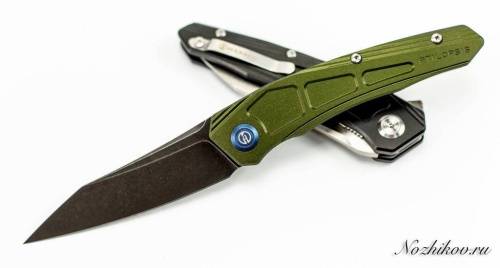 5891 Maxace Knife Maxace Ptilopsis Green фото 7