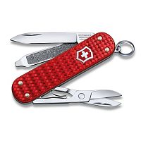 Военный нож Victorinox Нож перочинныйClassic SD Precious Alox "Iconic Red"